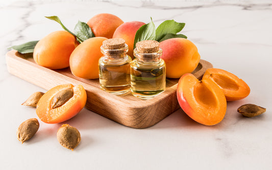 Organic apricot oil